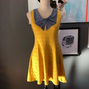 Yellow Swing Dress